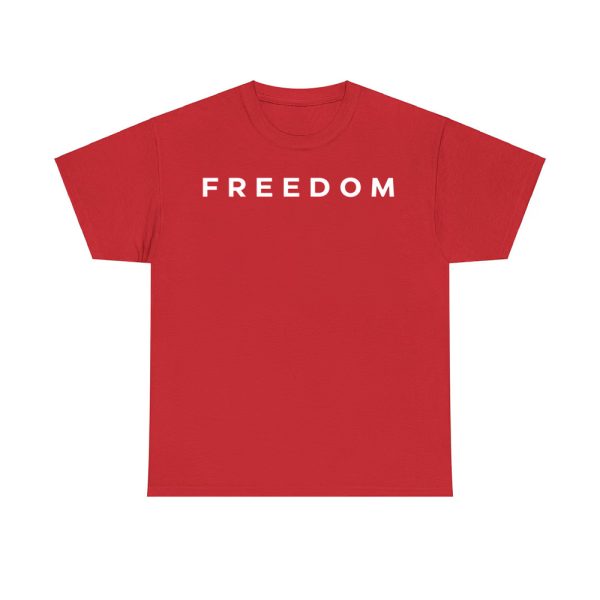 Red Freedom Shirt Charlie Kirk