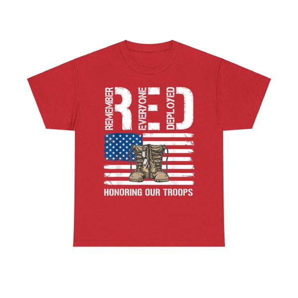 Red Friday Veterans Day Shirt