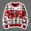 Red Raiders They Not Like Us Ugly Christmas Sweater 2