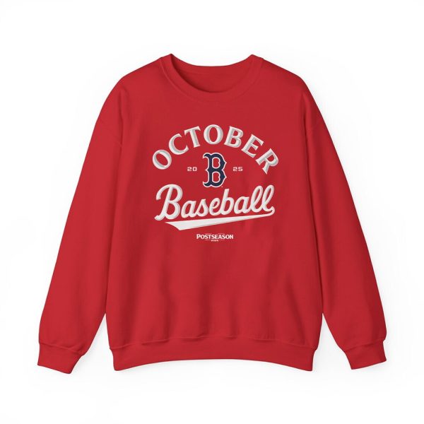 Red Sox 2025 October Baseball Shirt 4