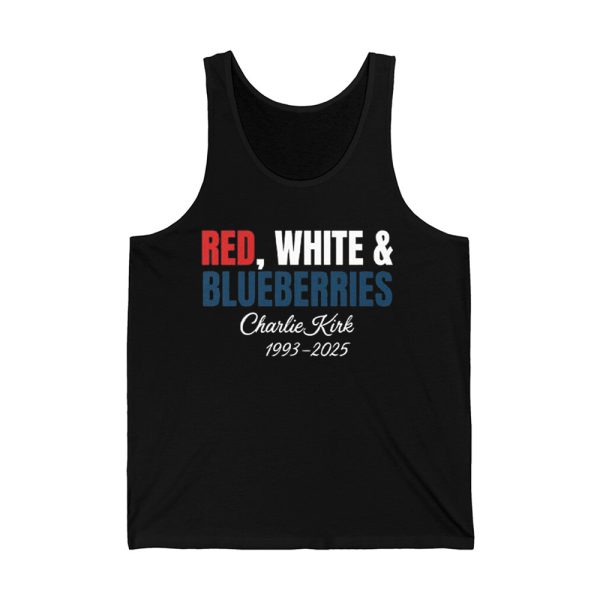 Red White And Blueberries Charlie Kirk 1993 2025 Shirt 2