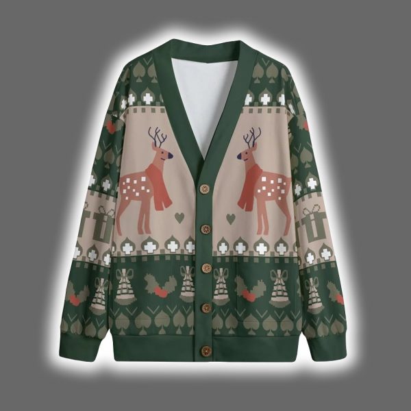 Reindeer Christmas Cardigan