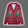 Reindeer Freak In The Sheet Christmas Cardigan 2 2