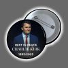 Rest In Peace Charlie Kirk 1993 2025 Button Pin