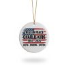 Rest In Peace Charlie Kirk 1993-2025 Christmas Ornament