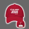 Retro Charlie Kirk It's All About Jesus Print Baseball Cap