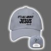 Retro Charlie Kirk It's All About Jesus Print Baseball Cap