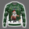 Riding With Santa Naughty Ugly Christmas Sweater 2