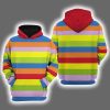 Riley Rainbow Inside Out Halloween Costume Hoodie Joggers 2