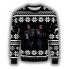 Roquan Smith and Patrick Queen Ravens Ugly Christmas Sweater 2