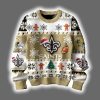 Saints They Not Like Us Ugly Christmas Sweater 2