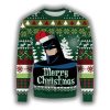 Santa Batman Merry Christmas Ugly Christmas Sweater 2