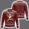 Santa Claus Pew Pew Ugly Christmas Sweater