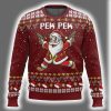 Santa Claus Pew Pew Ugly Christmas Sweater 2