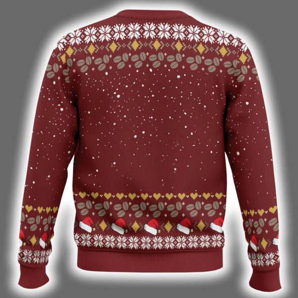 Santa Claus Pew Pew Ugly Christmas Sweater 3