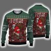 Santa Cycling What Fun It Is To Ride Ugly Christmas Sweater