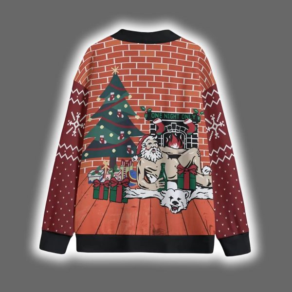 Santa One Night Only Christmas Cardigan 6