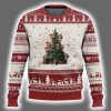 Santa Paw And Claw Cats Xmas Tree Ugly Christmas Sweater 2
