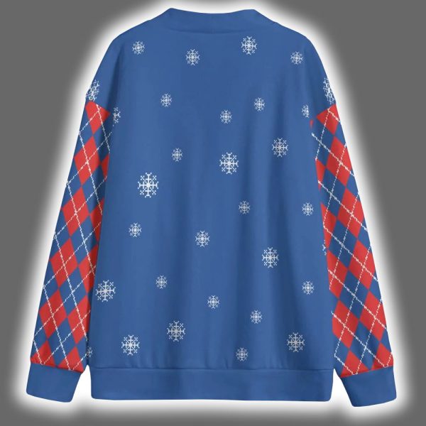 Santa Sleigh All Day Dirty Christmas Cardigan 5 1