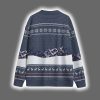 Santa Stuck In The Chimney Christmas Cardigan 2