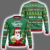 Santa The Most Wonderful Time For A Beer Christmas Sweater