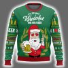 Santa The Most Wonderful Time For A Beer Christmas Sweater 2