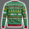 Santa The Most Wonderful Time For A Beer Christmas Sweater 3