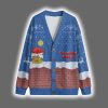 Santa Upside Down Merry Christmas Cardigan 3