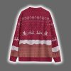 Santa Upside Down Merry Christmas Cardigan 6