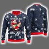 Santa You're On Naughty List Ugly Christmas Sweater