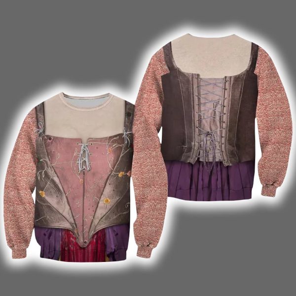 Sarah Sanderson Hocus Pocus Halloween Costume Shirt 2