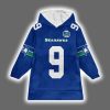 Seahawks Kenneth Walker III 9 Football Unisex Blanket Hoodie 2