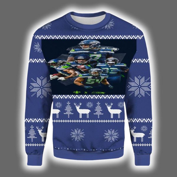 Seahawks Special Team Ugly Christmas Sweater