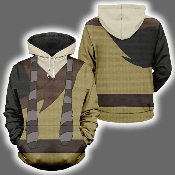 Shan Yu Mulan Halloween Costume Hoodie Joggers 2