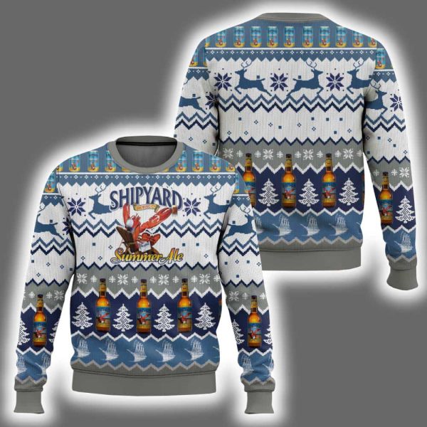 Shipyard Summer Ale Ugly Christmas Sweater