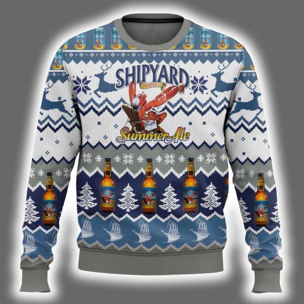 Shipyard Summer Ale Ugly Christmas Sweater 2