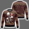 Siberian Husky Reindeers Car Ugly Christmas Sweater