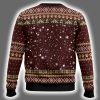 Siberian Husky Reindeers Car Ugly Christmas Sweater 3