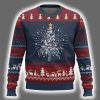 Skeleton Christmas Tree Ugly Christmas Sweater 2