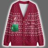 Skeleton Freak In The Sheets Christmas Cardigan