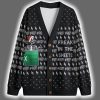 Skeleton Freak In The Sheets Christmas Cardigan 2 1