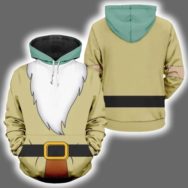 Sleepy Dwarf Halloween Costume Hoodie Joggers 2