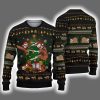 Sloth Christmas Tree Ugly Christmas Sweater