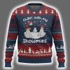 Snowman Chillin With My Snowmies Ugly Christmas Sweater 2