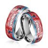 Spider Man Silver Tungsten Ring