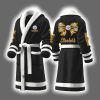 Steelers Bow Tie Personalized Bathrobe 2