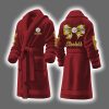 Steelers Bow Tie Personalized Bathrobe 6