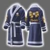 Steelers Bow Tie Personalized Bathrobe 8