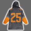 Tennessee 25 Football Unisex Blanket Hoodie 3