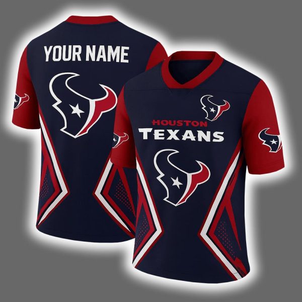 Texans 2025 Personalized Football Jersey